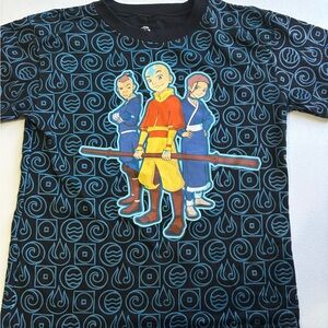 Nickelodeon Black and Blue Avatar Tee
